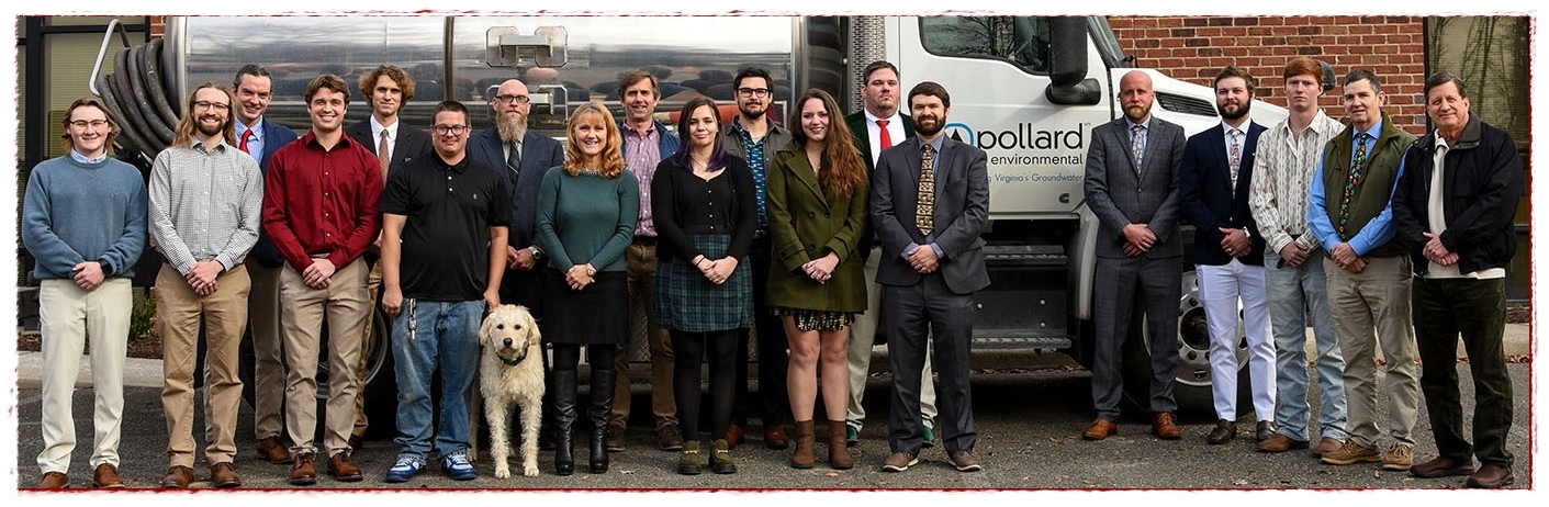 Pollard Company Phtoto - 2025 (framed) An End of The Year Photo of the Team at Pollard Environmental