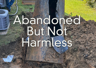 Abandoned But Not Harmless